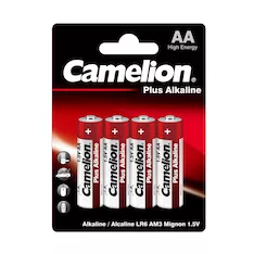 Батарейка CAMELION Plus Alkaline LR6-BP4 4 шт. в блистере