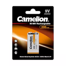 Аккумулятор CAMELION Rechargeable Ni-MH NH-9V200BP1 