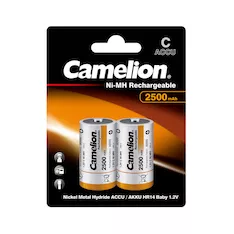 Аккумулятор CAMELION Rechargeable Ni-MH NH-C2500BP2