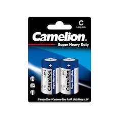 Батарейка CAMELION Super Heavy Duty R14P-BP2B 