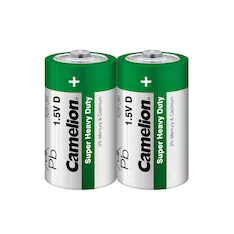 Батарейка CAMELION Super Heavy Duty R20P-SP2G