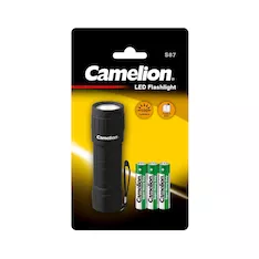 Фонарик Camelion S87 Black