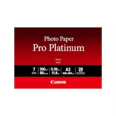 Глянцевая фотобумага Canon PT-101 Pro Platinum A2, 20 шт.