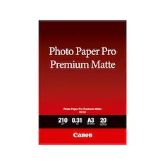 Матовая фотобумага Canon Pro Premium Matte PM-101 A3, 20 шт.
