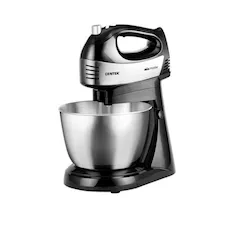 Миксер с чашей Centek CT-1124 (черн/сталь)