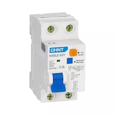 Дифференциальный автомат CHINT NXBLE-63Y 1P+N 25А C 30mA AC 4,5kA