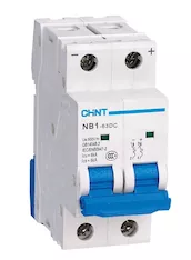 Автоматический выключатель CHINT NB1-63DC 2P 6A DC500B 6kA