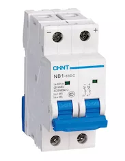 Автоматический выключатель CHINT NB1-63DC 2P 10A DC 500B 6kA