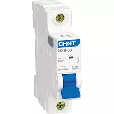 Автоматический выключатель CHINT NXB-63 1P 6A C 6kA