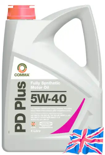 Масло моторное синтетическое COMMA DPD4L