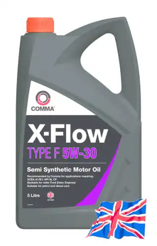 Масло моторное полусинтетическое COMMA XFF5L