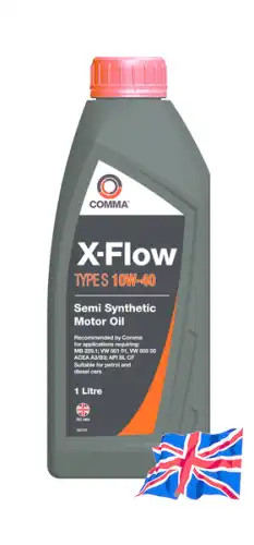 Масло моторное полусинтетическое COMMA XFS1L