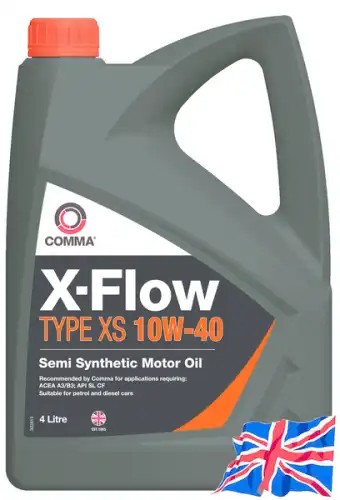 Масло моторное полусинтетическое COMMA XFXS4L