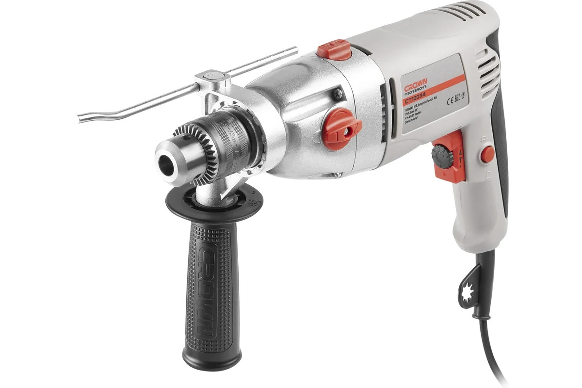 Дрель ударная CROWN CT10034