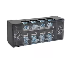 Колодка клеммная карболитовая Deluxe TB - 1504 (15A 4P)