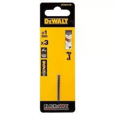 Набор сверл по металлу DeWALT Black&Gold 1х34х12мм 3шт. DT20510-QZ