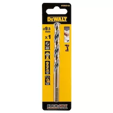 Сверло по металлу DeWalt Black&Gold HSS 9.5мм DT20529-QZ