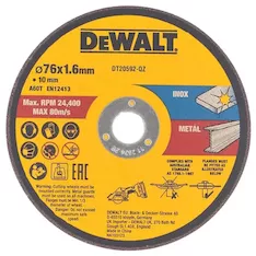 Диск отрезной DeWalt DT20592-QZ