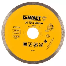 Диск отрезной алмазный по керамике DeWALT 110х1.6х20мм DT3714-QZ