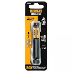 Биты ударные DeWALT "IMPACT TORSION" T25 89мм 2шт. DT70569T-QZ