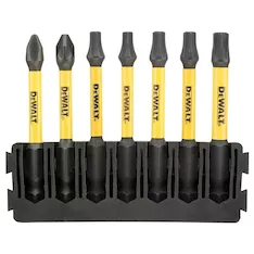 Набор бит торсионных DeWALT "EXTREME" FLEXTORQ 57мм 7шт. DT70820-QZ