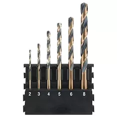 Набор сверл по металлу DeWALT Black&Gold 2-8мм 6шт. DT70828-QZ