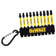 Набор ударных бит DeWalt Torx 57мм 10шт. DT7275-QZ