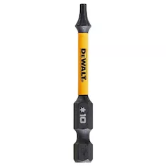 Биты ударные DEWALT "EXTREME" IMPACT TORSION T10 57мм 5шт. DT7393T-QZ