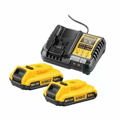 Набор зарядное устройство и аккумуляторы DeWALT DCB1104D2
