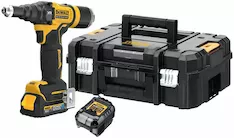 Аккумуляторный заклепочник DeWalt DCF403E1GT