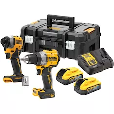 Набор аккумуляторных инструментов DeWalt DCK2051H2T (DCD800, DCF850)