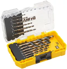 Набор сверл HSS BLACK &amp; GOLD DeWalt DT70728POS