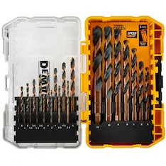 Набор сверл по металлу DEWALT Black &amp; Gold DT70729, 23 шт.