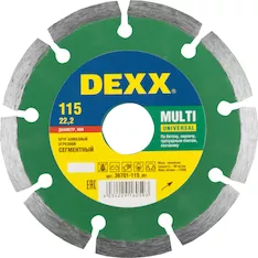 Диск алмазный DEXX Multi Universal 36701-115_z01
