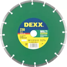 Диск алмазный DEXX Multi Universal 36701-230_z01