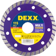 Диск алмазный DEXX Multi Universal 36702-115_z01