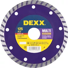 Диск алмазный DEXX Multi Universal 36702-125_z01