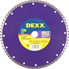 Диск алмазный DEXX Multi Universal 36702-230_z01