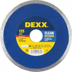 Диск алмазный DEXX Clean Aqua Cut 36703-125_z01