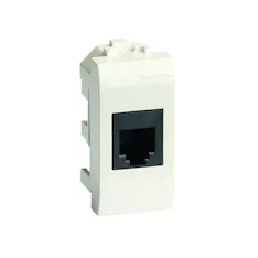 Телефонная розетка RJ12 DKC серия Brava 76120B