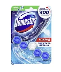 Блок для очищения унитаза Domestos 8683130096840
