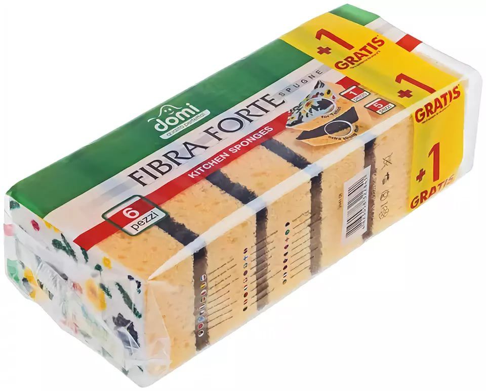 Губки кухонные DOMI 4823058322841