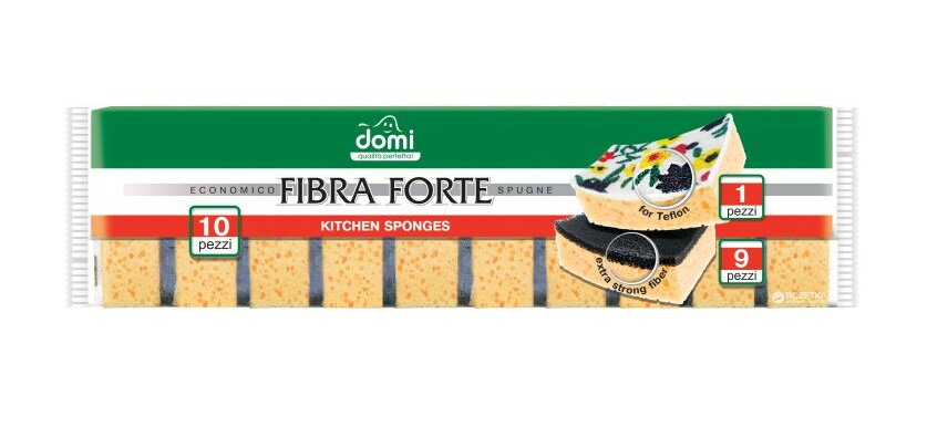 Губки кухонные DOMI 4823058330488