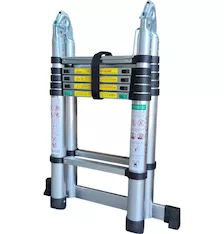 Стремянка телескопическая 3.8 м DWT DTL-TDA3812