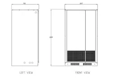 Шкаф для аккумуляторных батарей Eaton P-105000035-001
