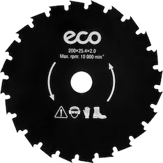 Нож для мотокосы 24 зуб. 200х2.0х25.4 мм ECO
