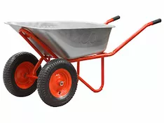 Тачка строительная ECO WB351-2 (130л, 350кг, 2 пневмоколеса 4.00-8)