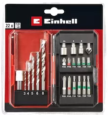 Набор бит и сверл Einhell Bit-Bohrerbox 22tlg S-Box 49108806
