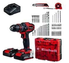 Аккумуляторный ударный шуруповерт Einhell TE-CD 18/40 Li-i +64 2x2,0Ah 4513992