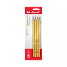 Блистер чернографитных шестигранных карандашей ErichKrause® Amber 25705